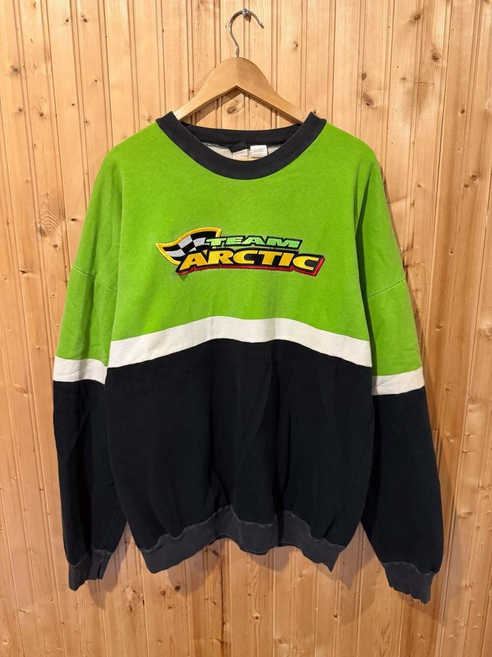 Vintage Arcticwear Team Arctic Color Block Sweatshirt XL